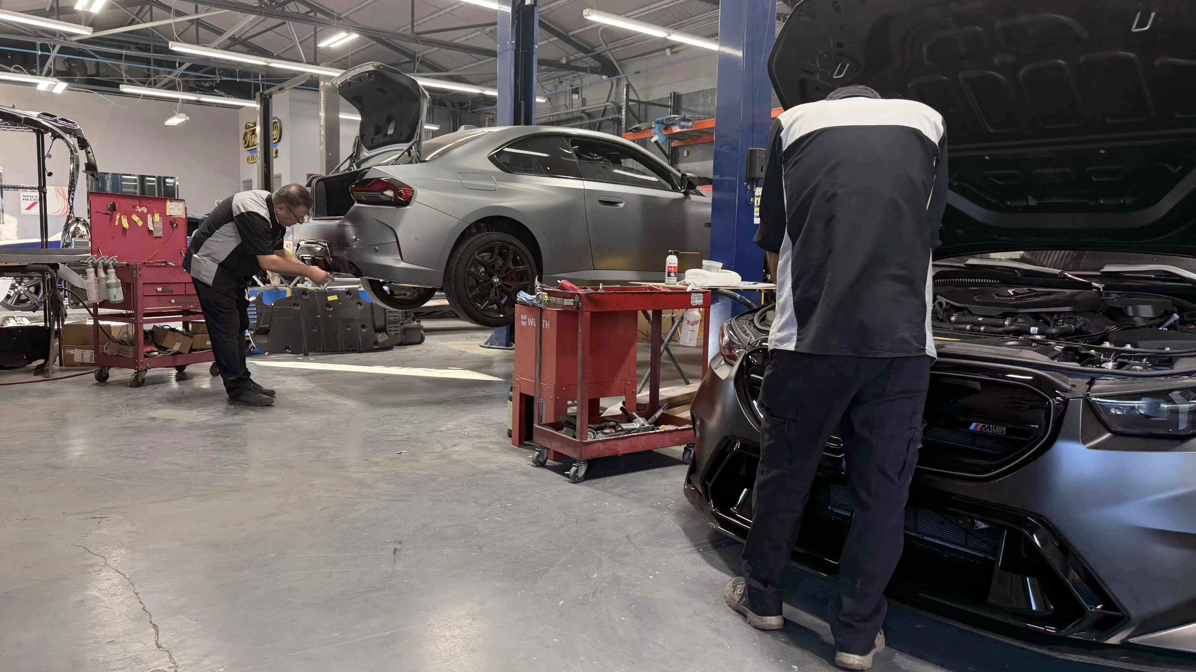 Professionelle Autowerkstatt
